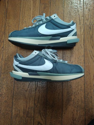 sacai × Nike Zoom Cortez "Iron Grey"