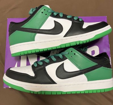 Nike SB Dunk Low Pro "Black and Classic Green"