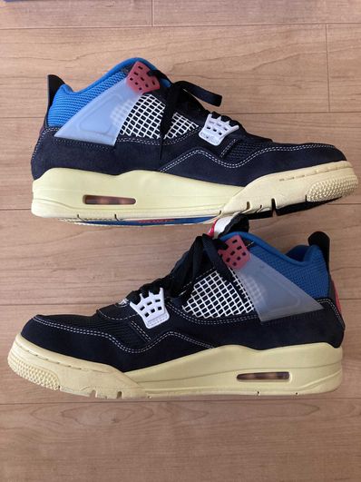 UNION × NIKE AIR JORDAN 4 "OFF NOIR"