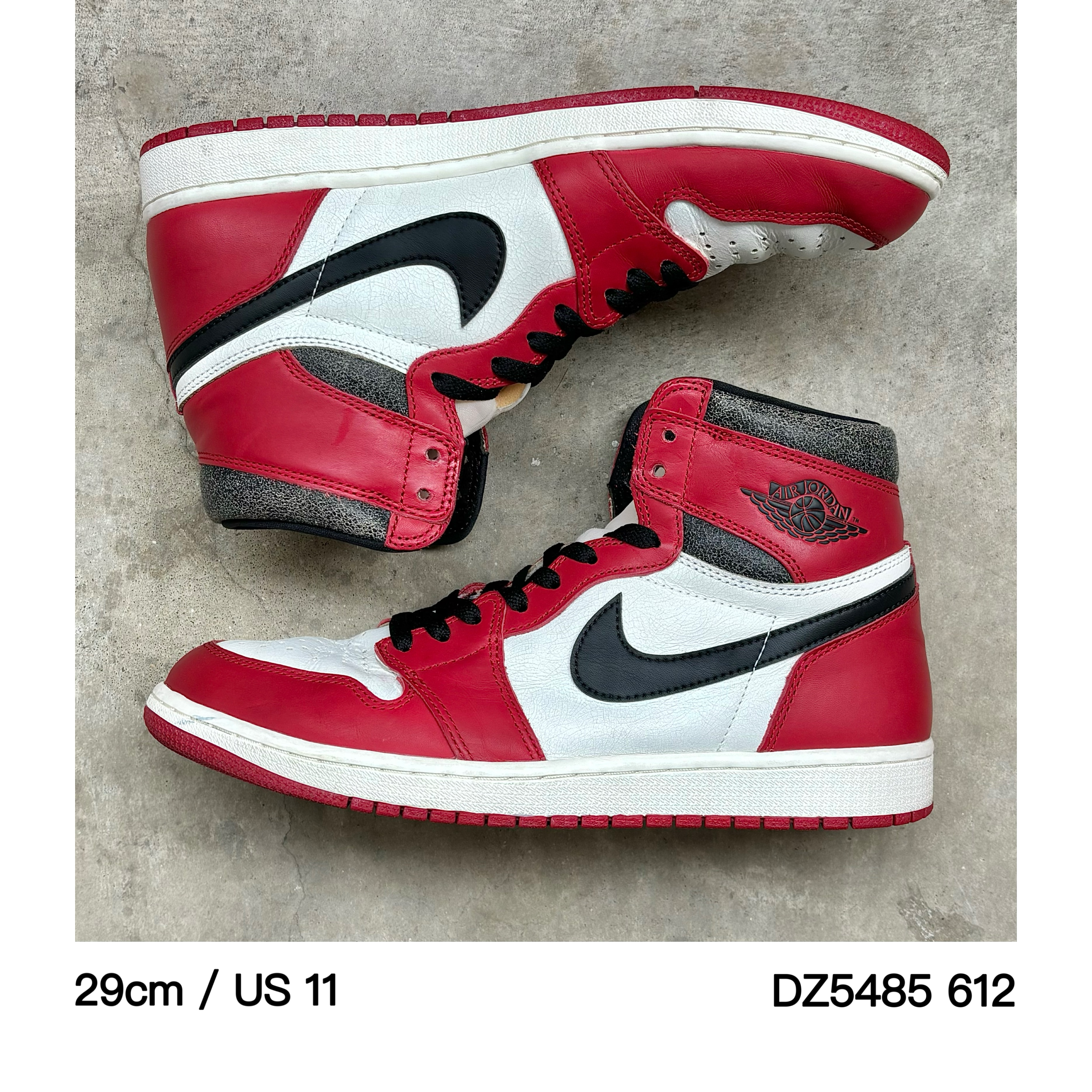 Nike Air Jordan 1 High OG "Lost & Found/Chicago"
