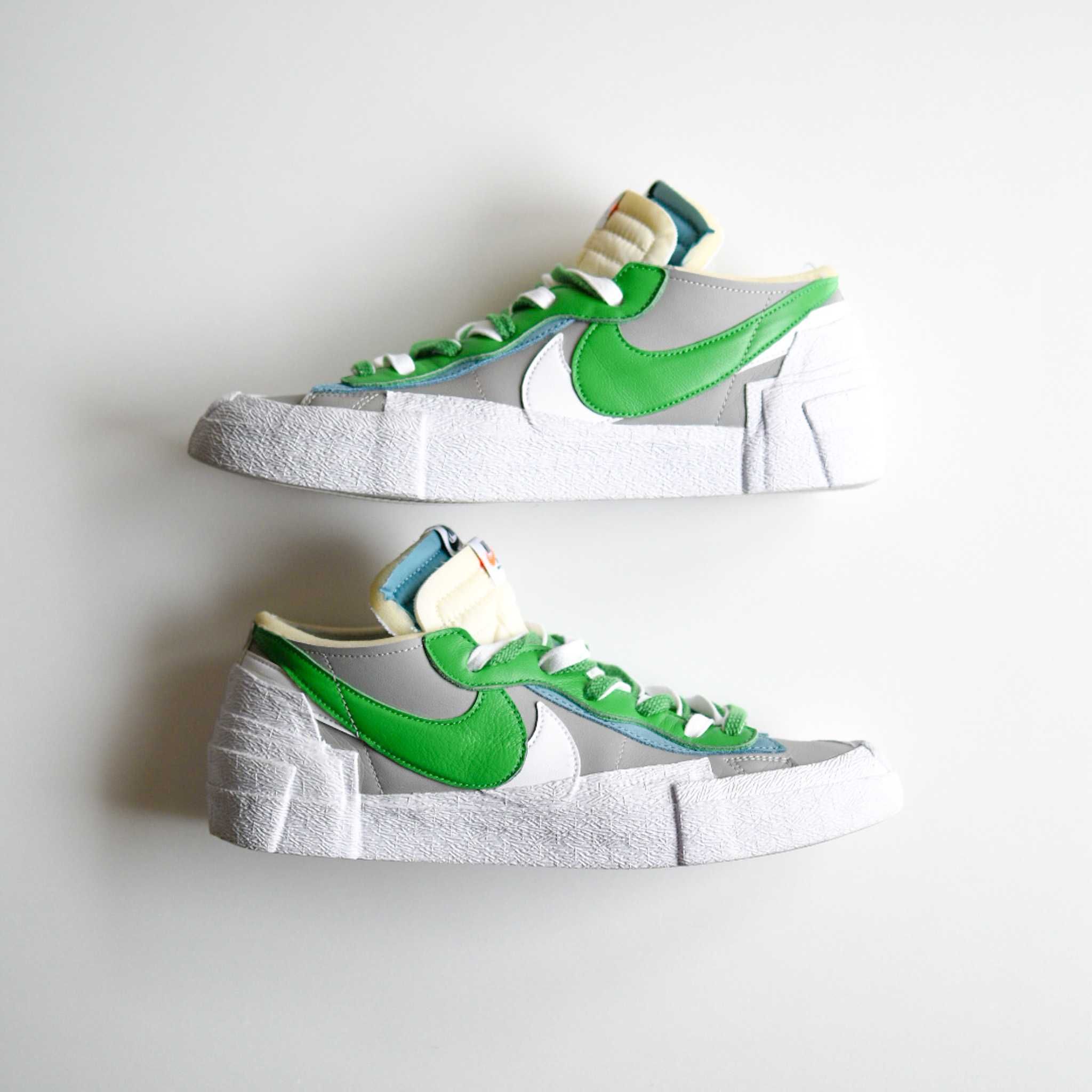 sacai × Nike Blazer Low "Classic Green"
