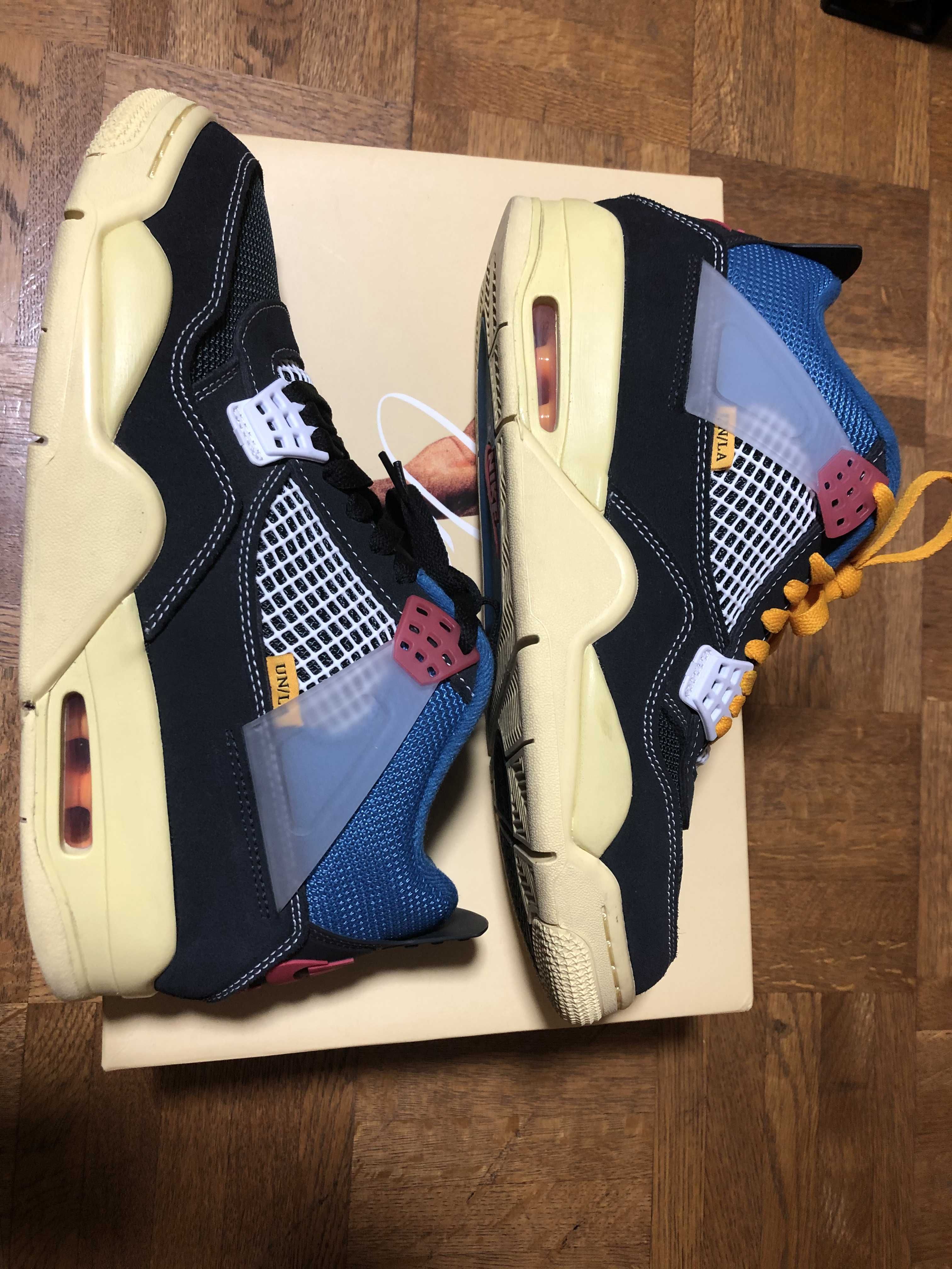 UNION × NIKE AIR JORDAN 4 "OFF NOIR"