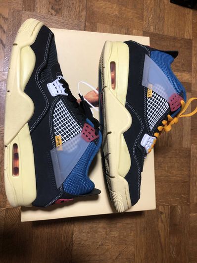 UNION × NIKE AIR JORDAN 4 "OFF NOIR"