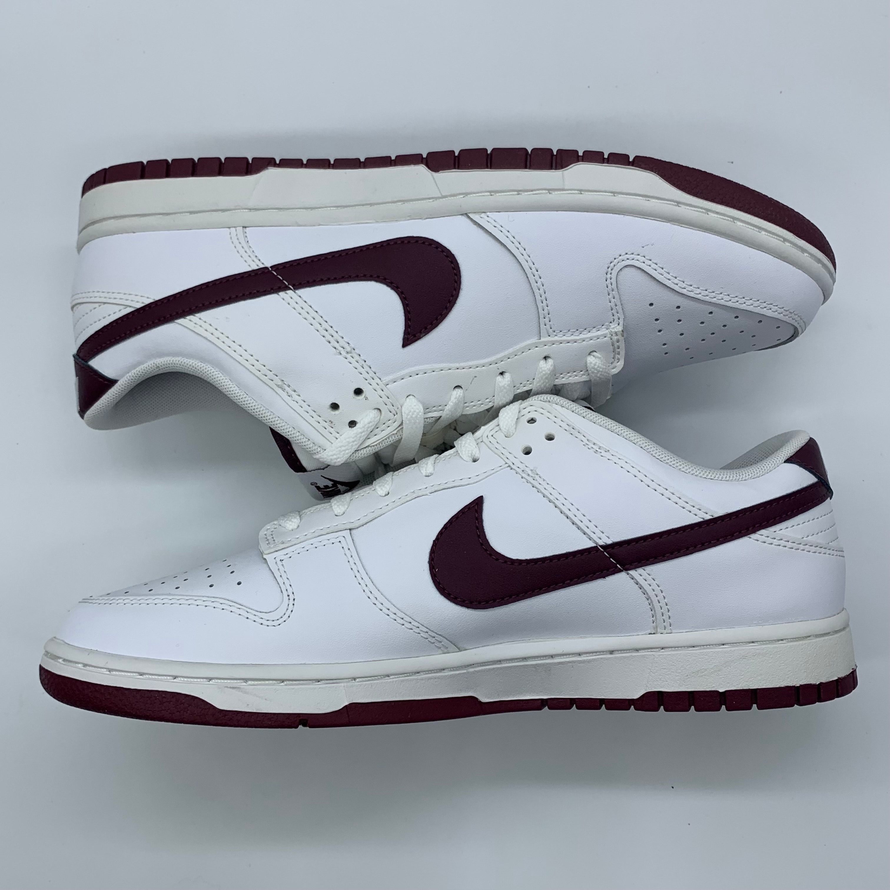 Nike Dunk Low "White/Night Maroon"