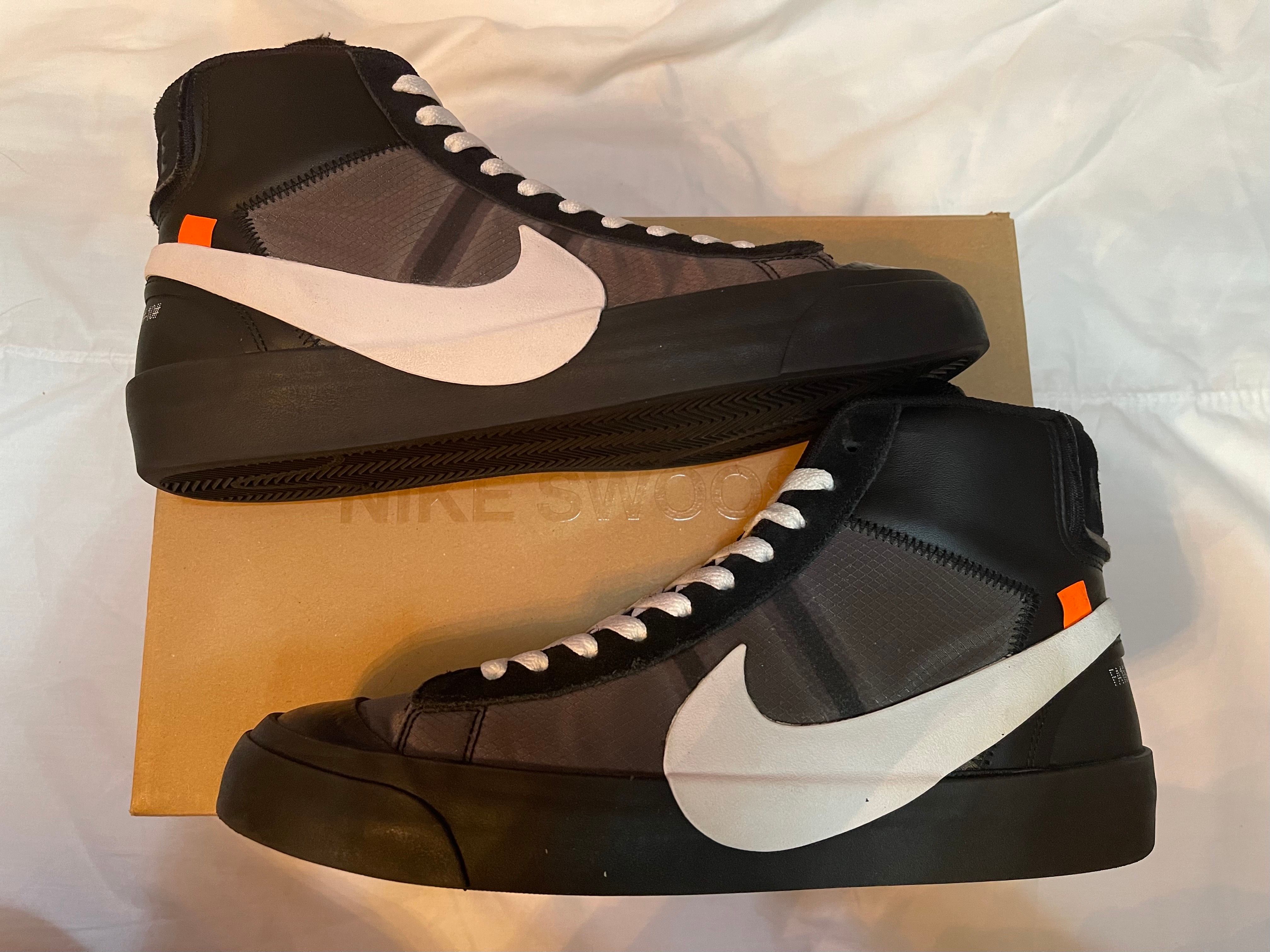 Off-White × Nike Blazer Studio Mid "Grim Reaper"