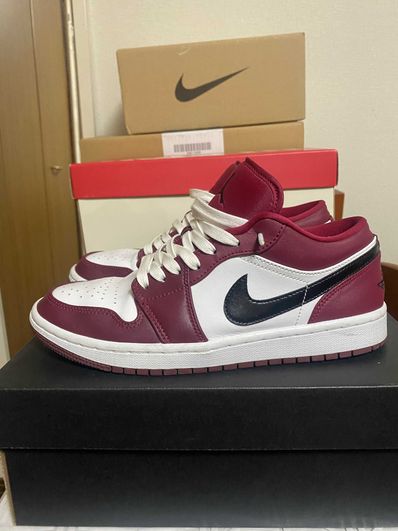 NIKE AIR JORDAN 1 LOW "NOBLE RED"