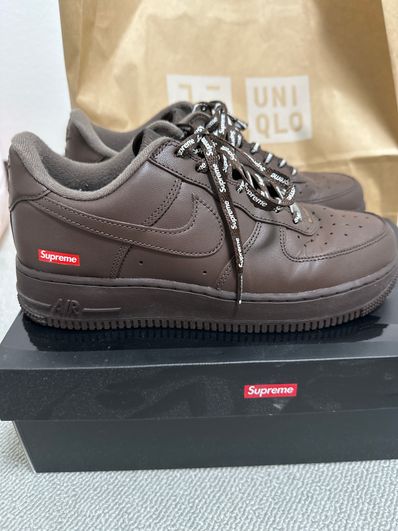 Supreme × Nike Air Force 1 Low "Baroque Brown"