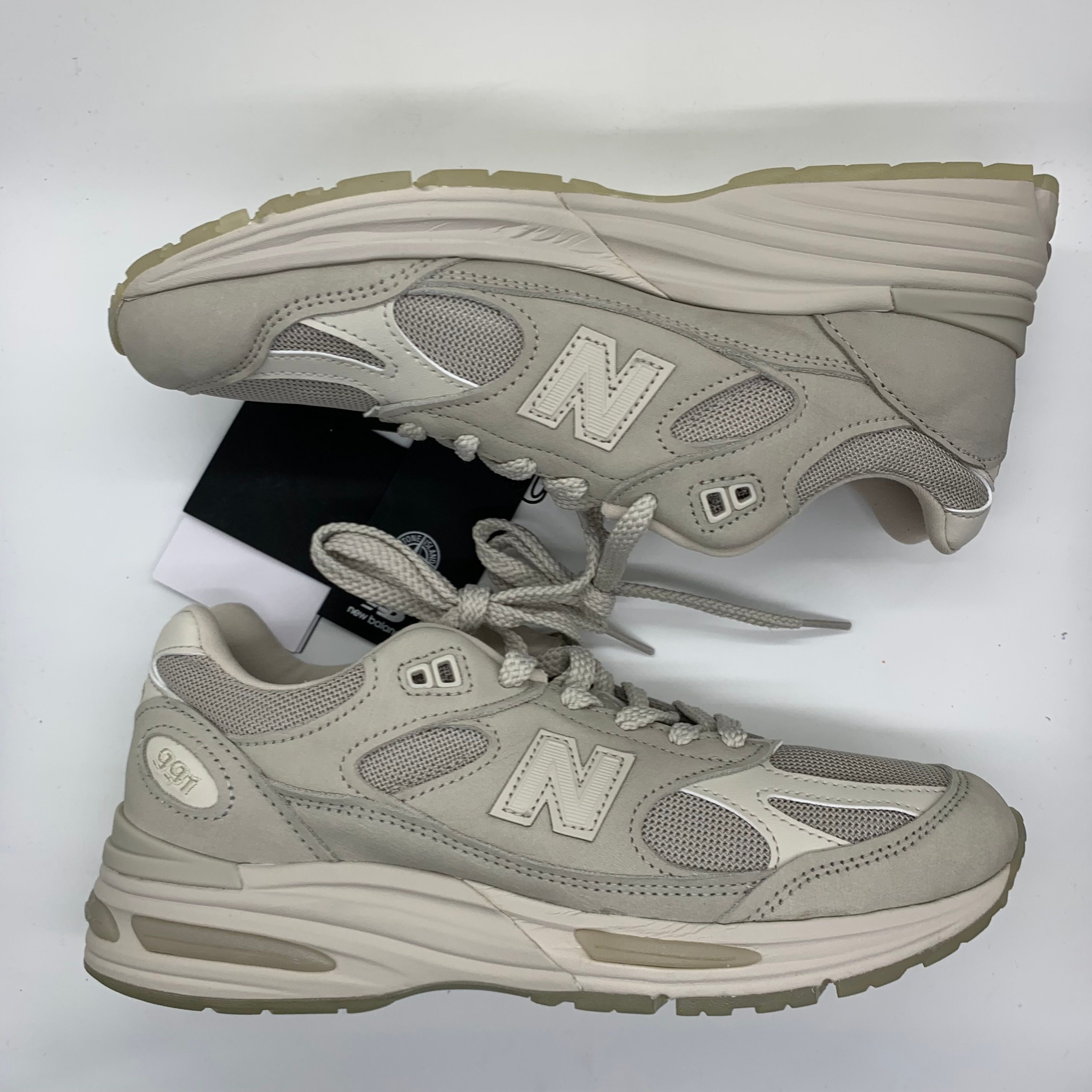 Stone Island × New Balance 991V2 Ghost "Beige"