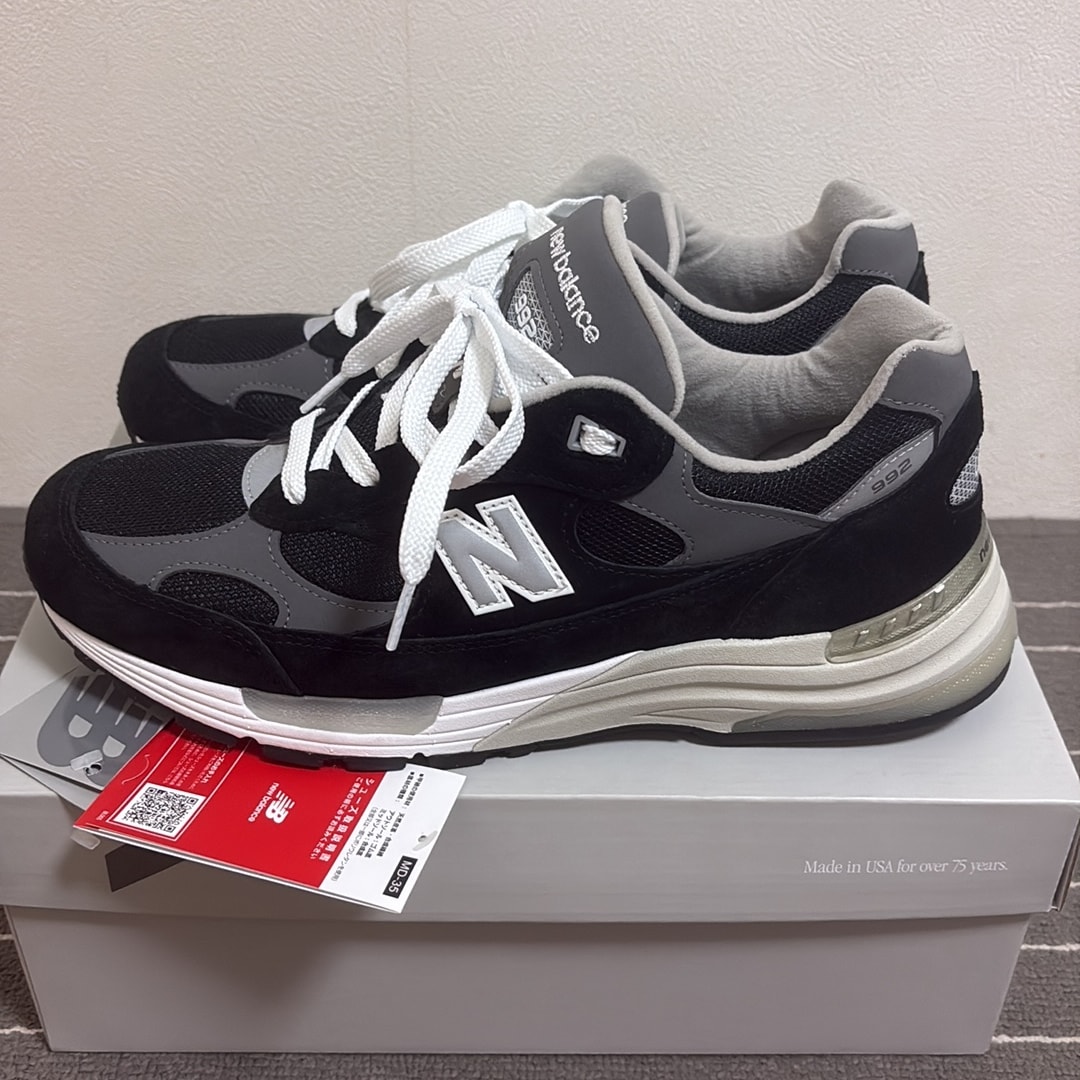 New Balance 992 "Black" (2025/2026)