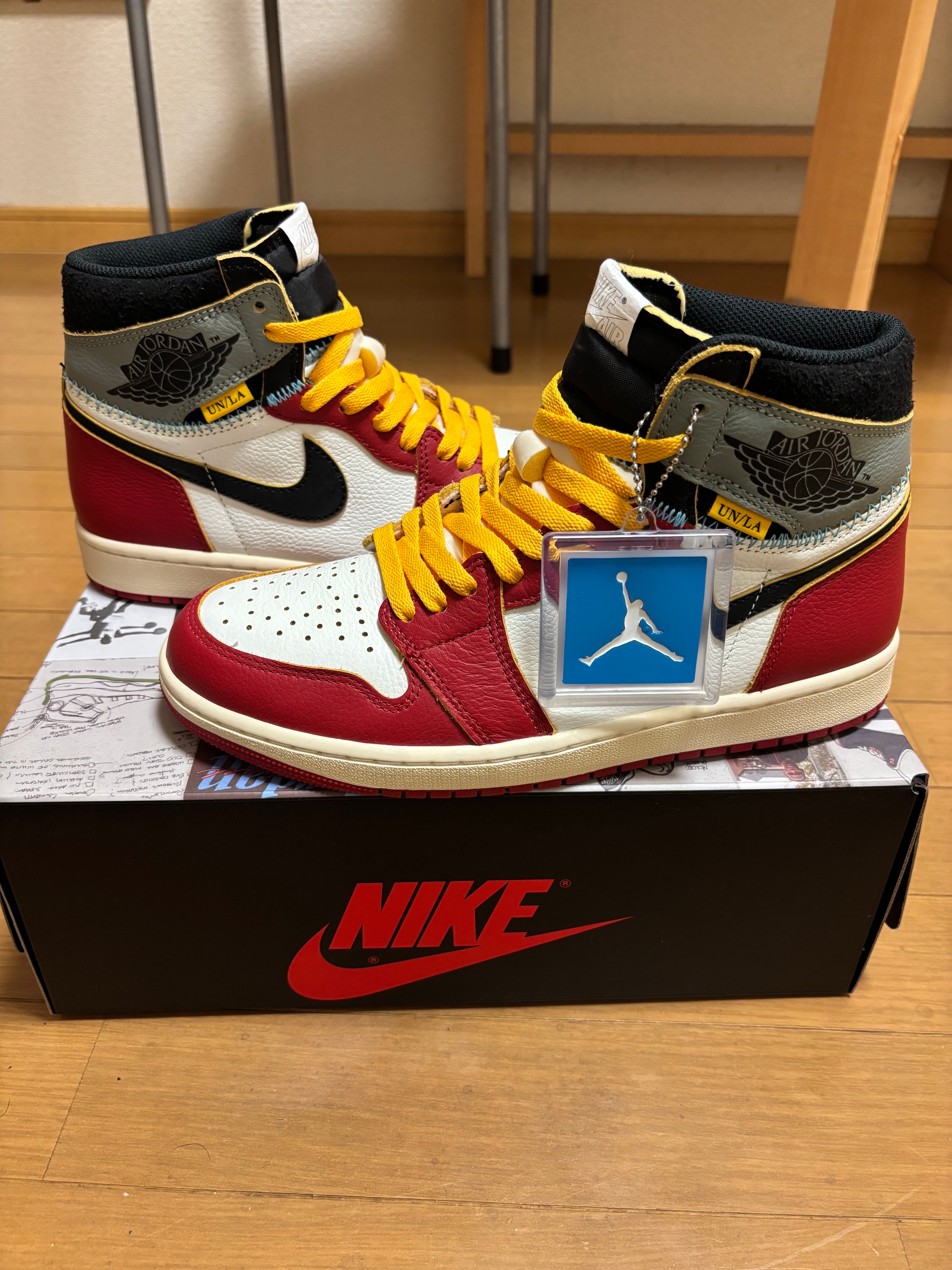 UNION × Nike Air Jordan 1 Retro High OG "Chicago/Shadow"