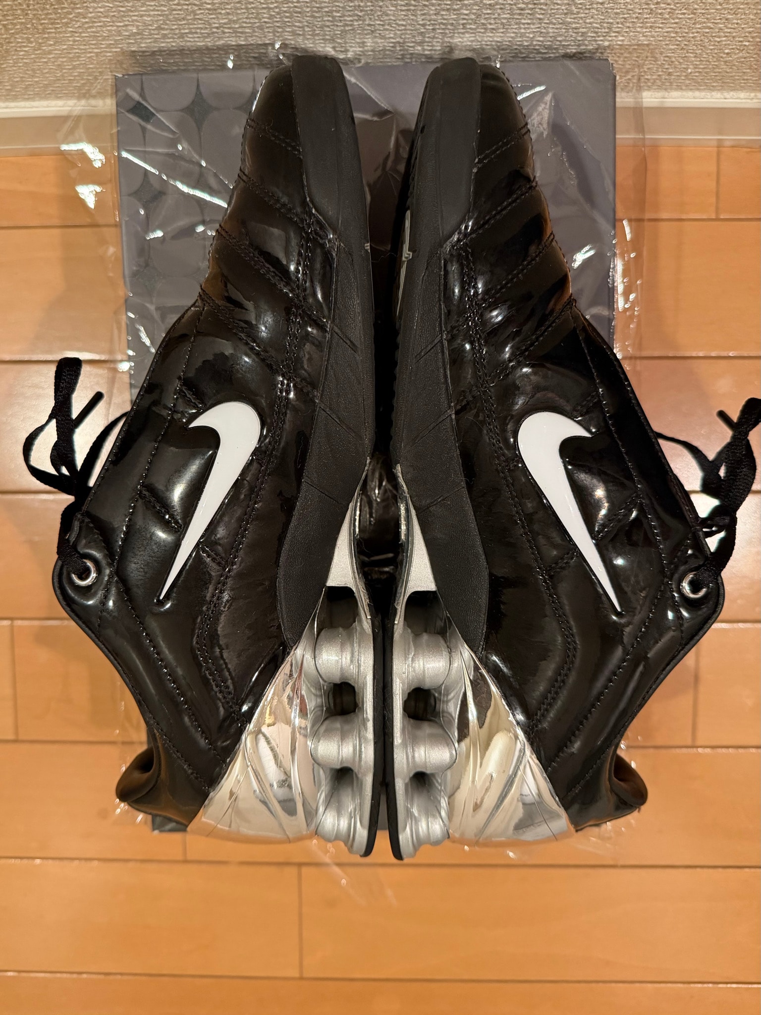 Maha Amsterdam × Nike Women's Total 90 Shox Magia "Black/Metallic Silver"