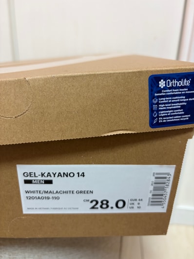 Asics Gel-Kayano 14 "White/Malachite Green"