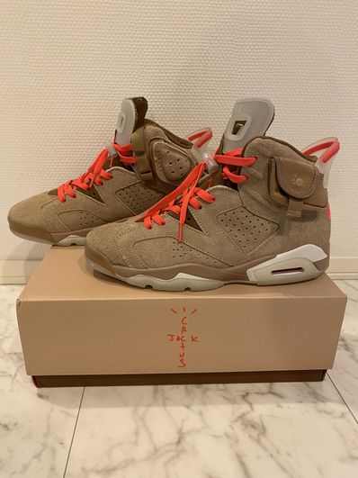 Travis Scott × Nike Air Jordan 6 "British Khaki"
