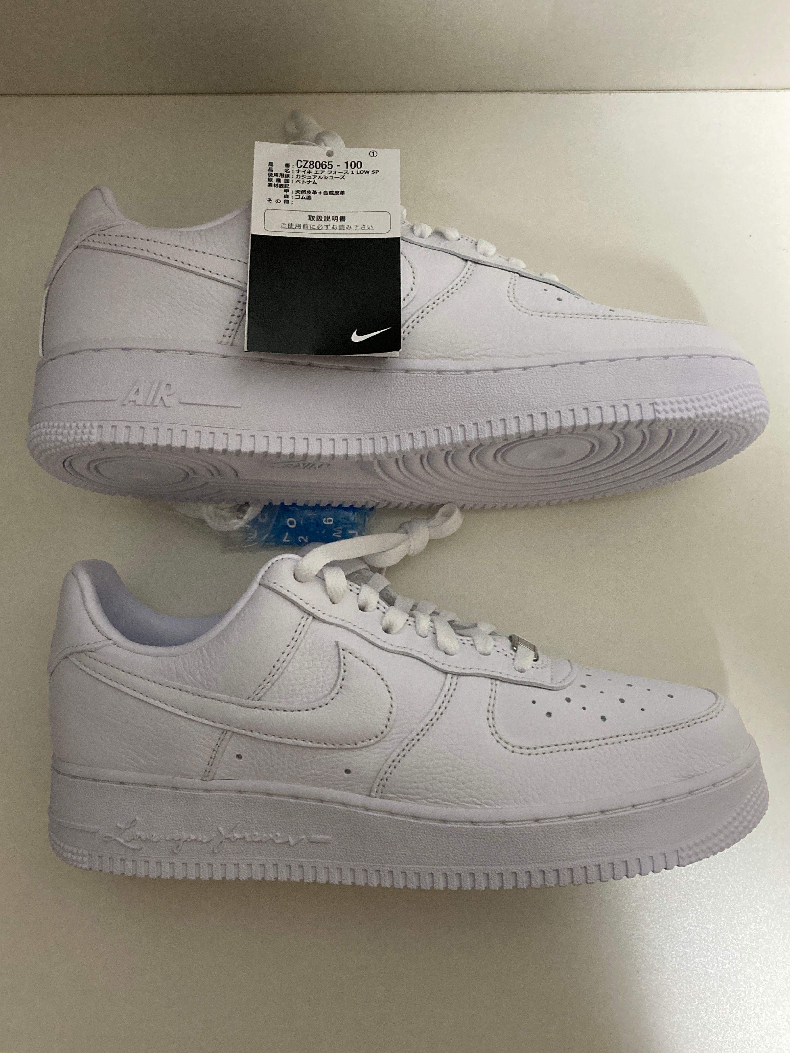 Drake NOCTA × Nike Air Force 1 Low "Love You Forver/White"