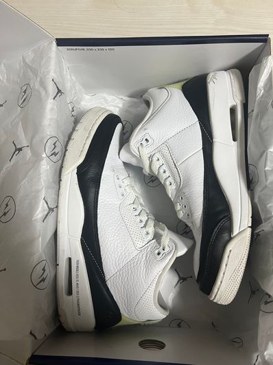 Fragment × Nike Air Jordan 3 "White/Black"