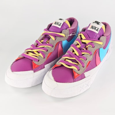 KAWS × sacai × Nike Blazer Low "Purple Dusk"