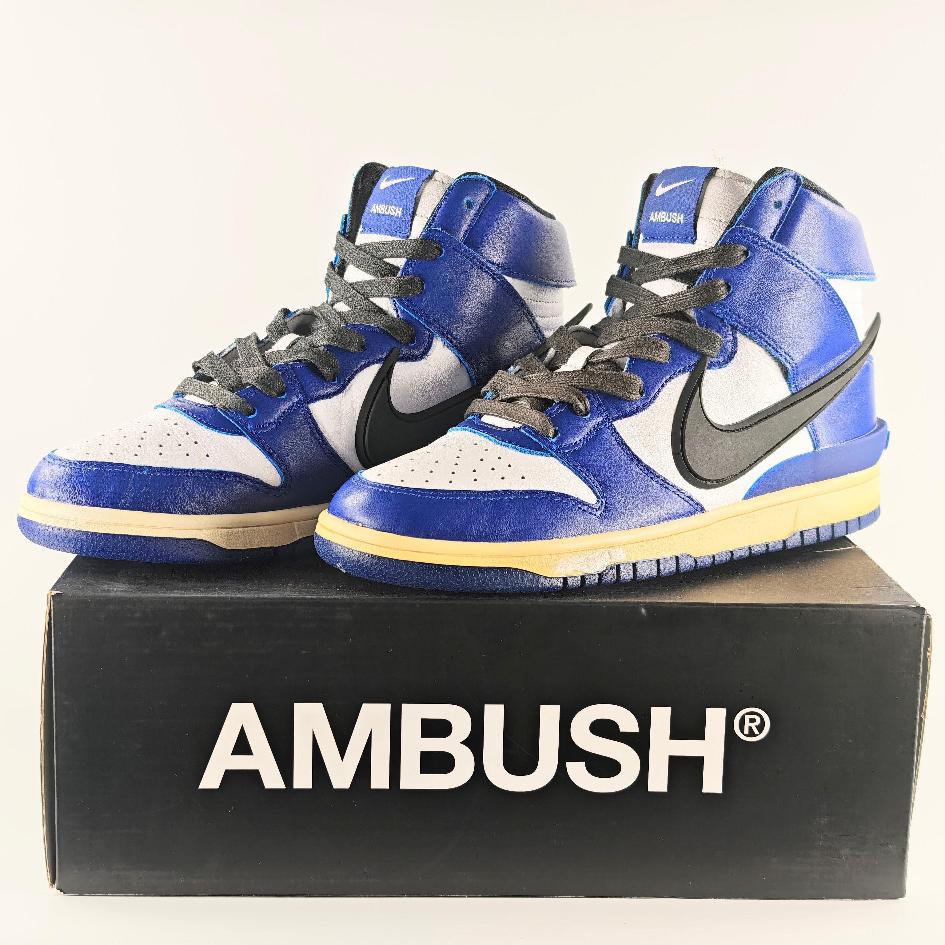 Ambush × Nike Dunk High "Deep Royal"