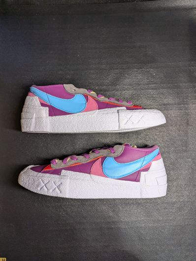 KAWS × sacai × Nike Blazer Low "Purple Dusk"