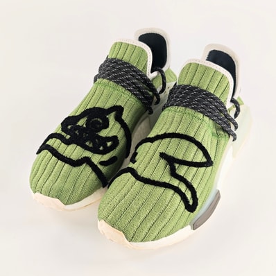 Billionaire Boys Club × adidas NMD HU "Running Dog/Green"