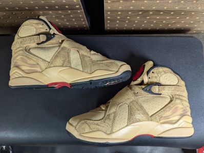 Rui Hachimura × Nike Air Jordan 8 SE "Twine/Gym Red"