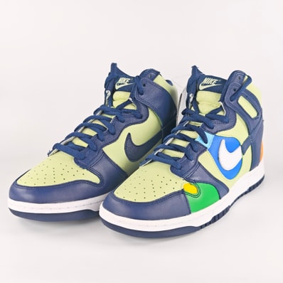 Nike Women's Dunk High "Pistachio and Midnight Navy"