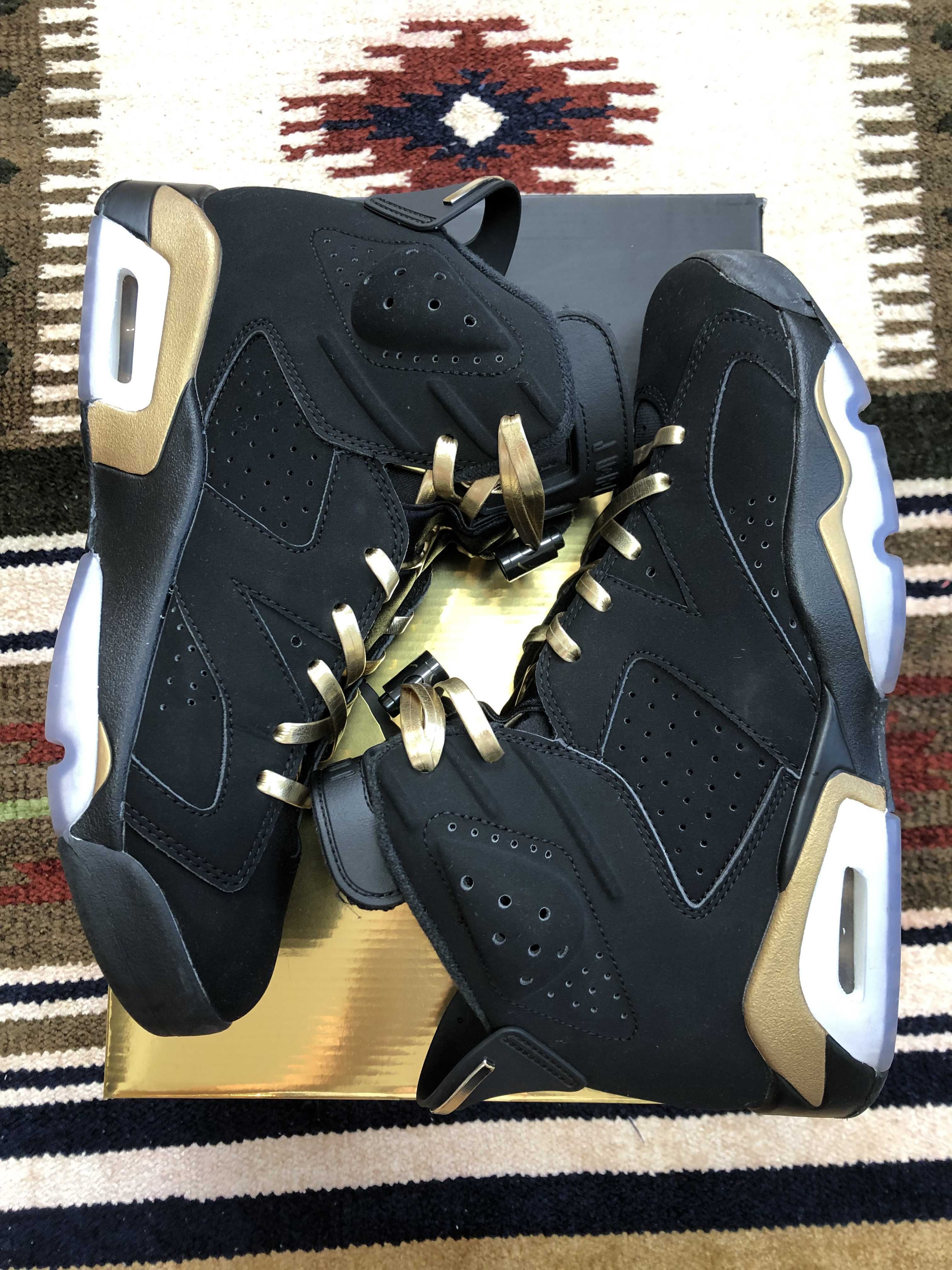 Nike Air Jordan 6 DMP "Black/Metallic Gold" (2020)