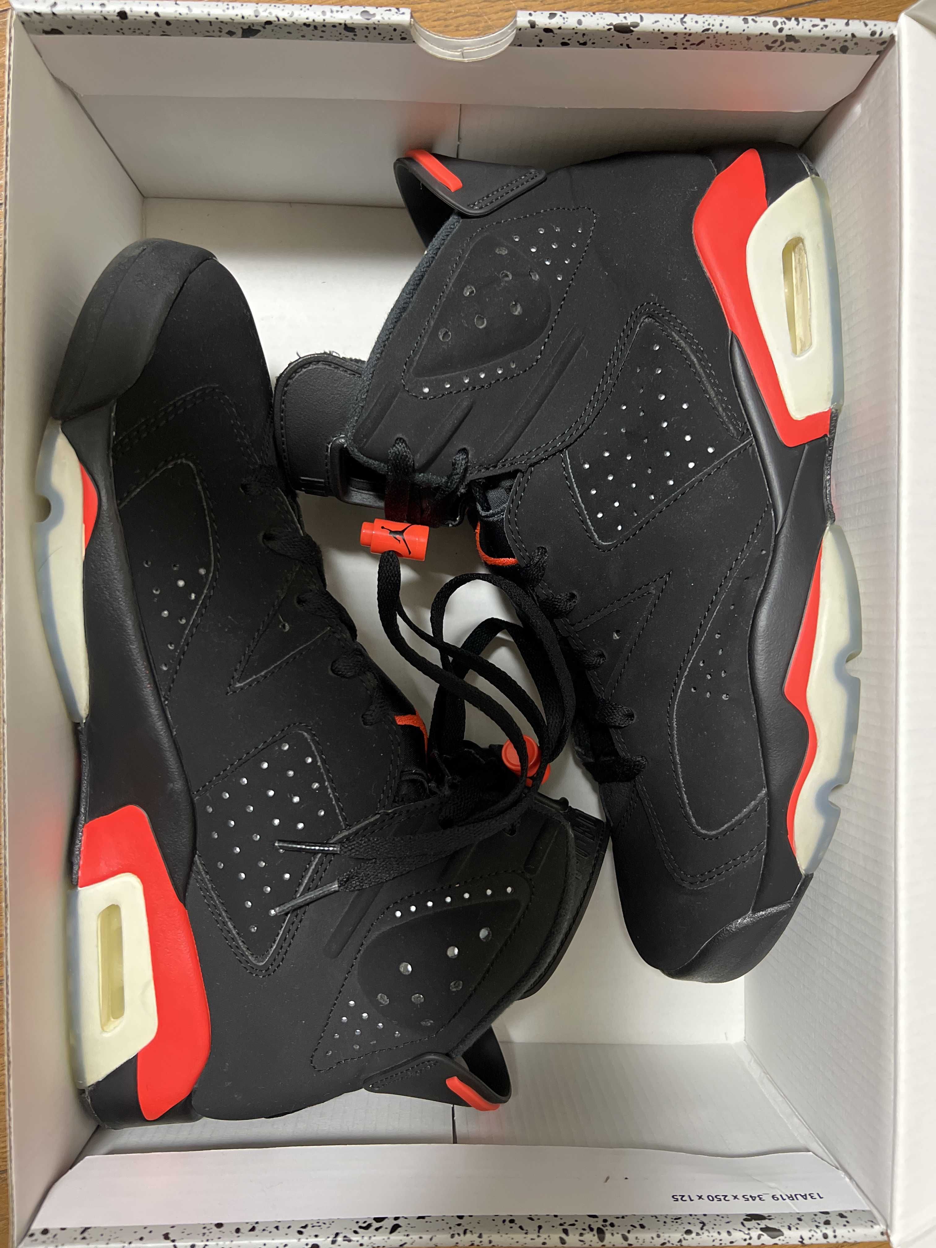 Nike Air Jordan 6 Retro OG "Black/Infrared"