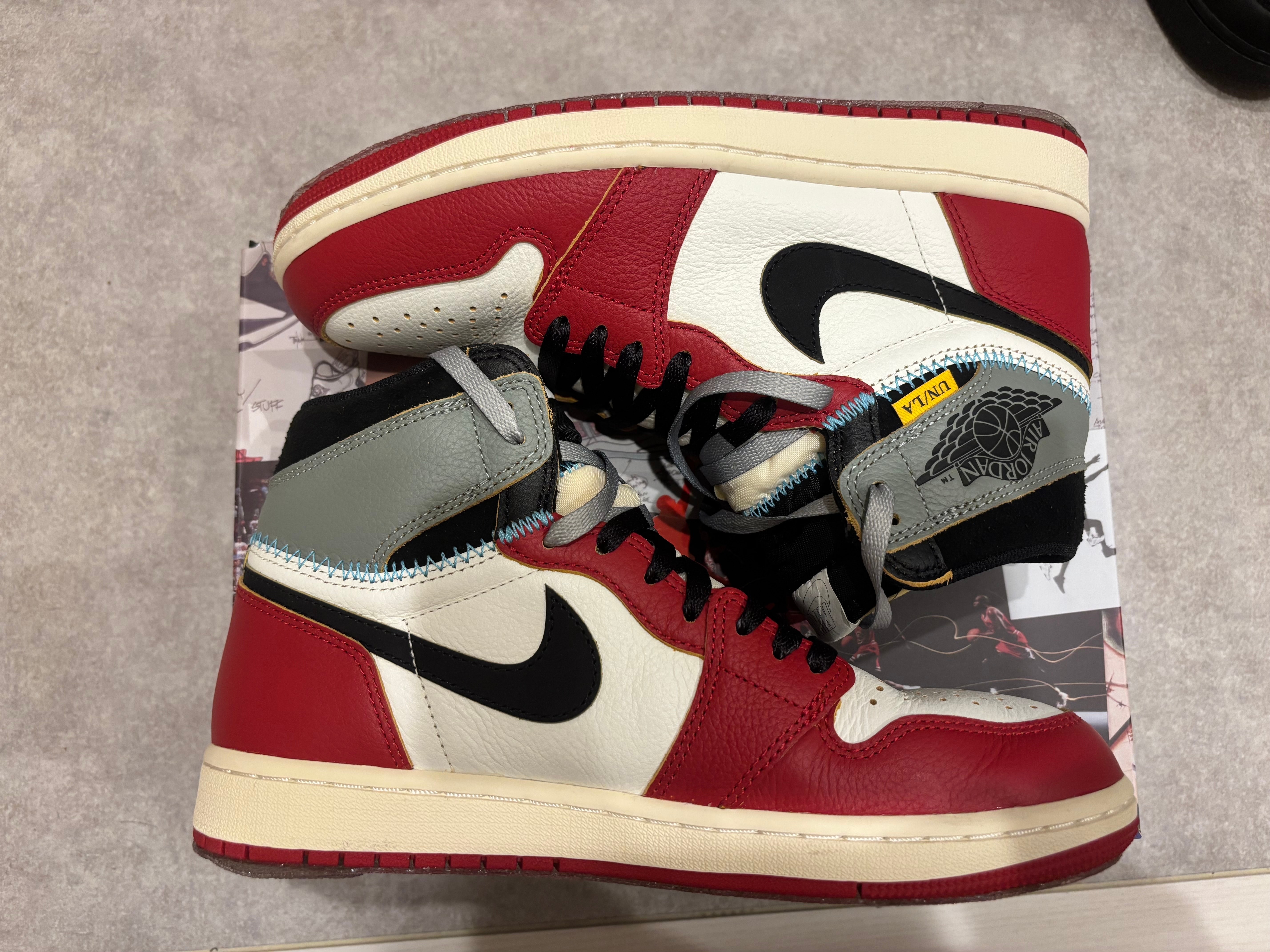 UNION × Nike Air Jordan 1 Retro High OG "Chicago/Shadow"