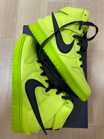 AMBUSH × NIKE DUNK HIGH "FLASH LIME"