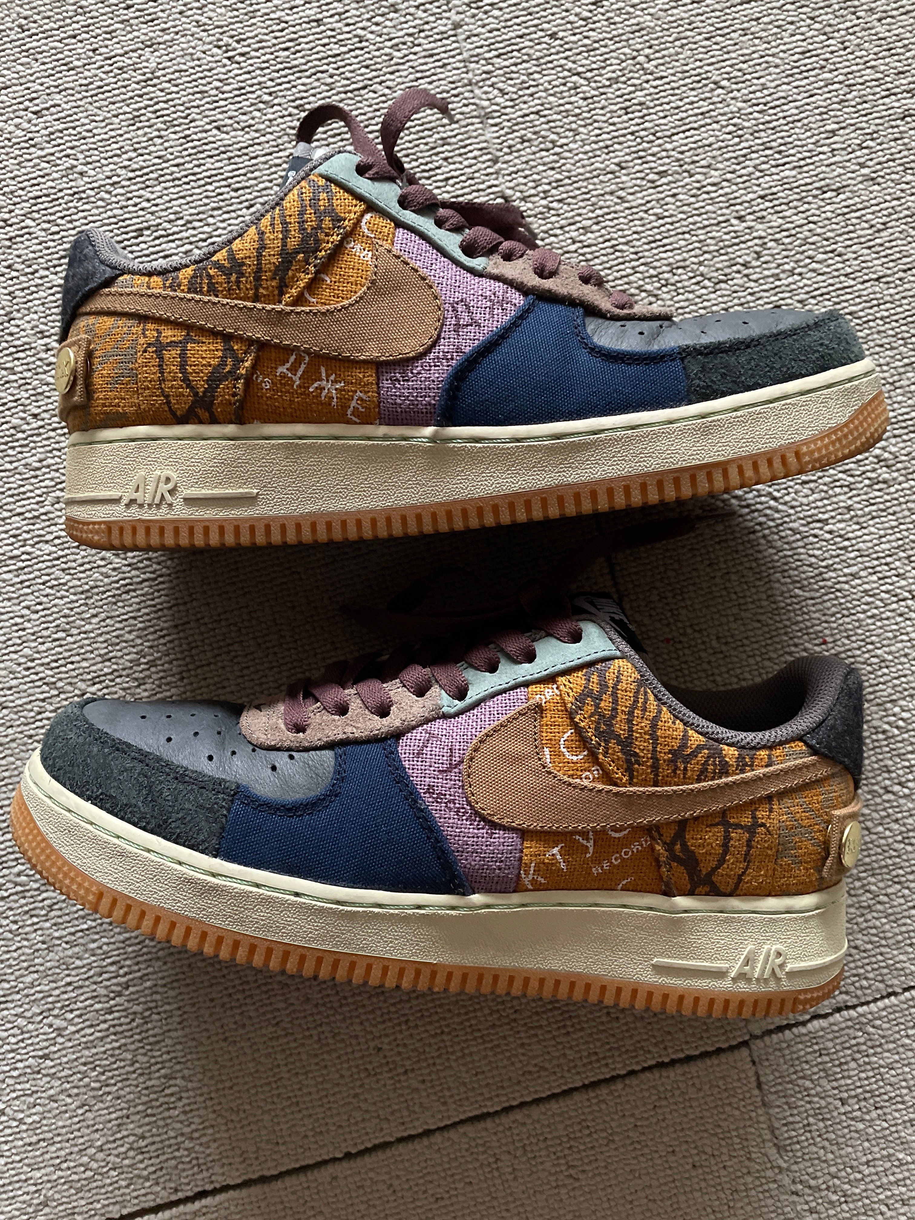 Travis Scott × Nike Air Force 1 Low Cactus Jack "Multi Color"