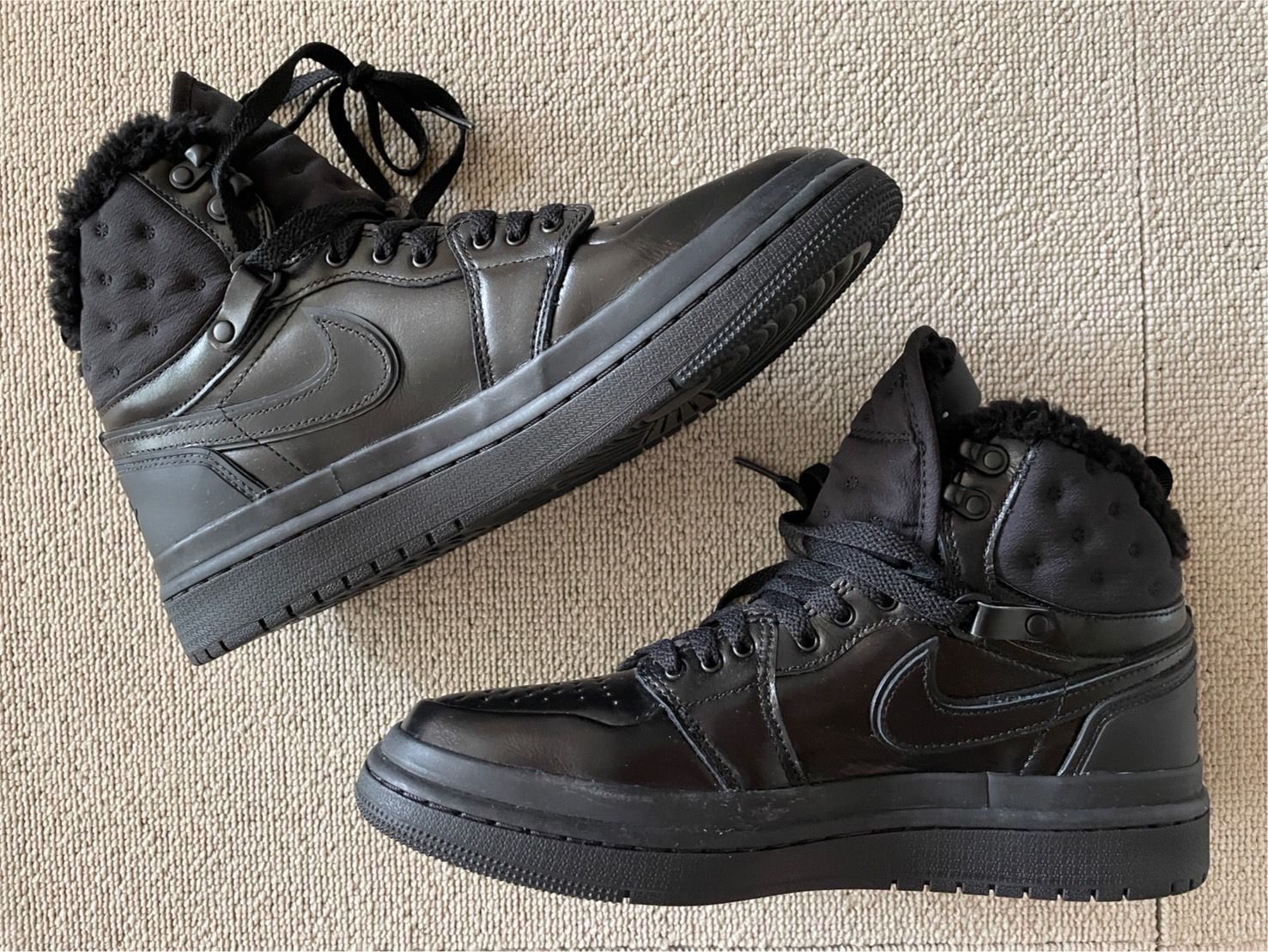 Nike Women's Air Jordan 1 High Acclimate "Triple Black"