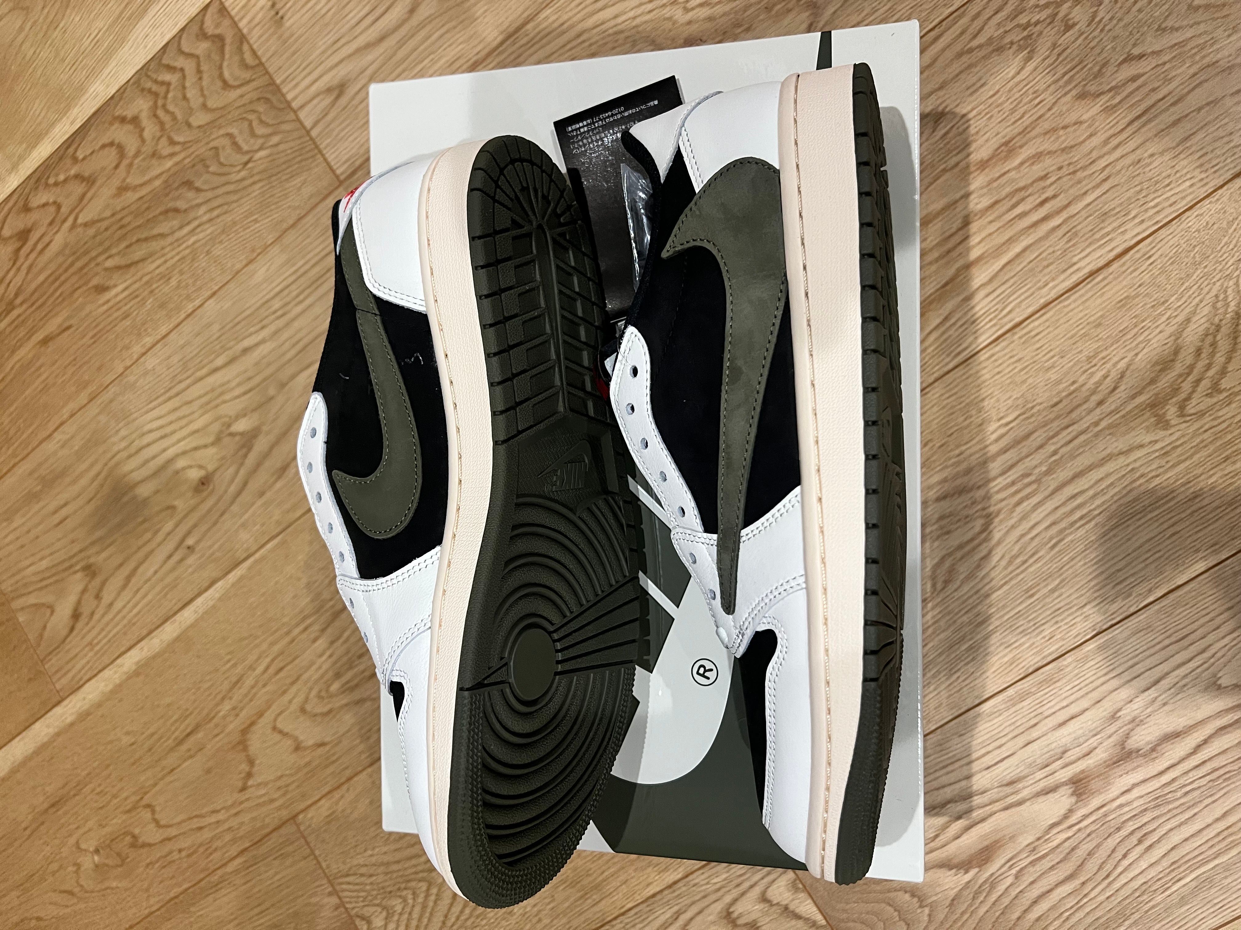 Travis Scott × Nike Women's Air Jordan 1 Low OG "Medium Olive"