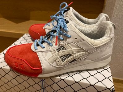 mita sneakers × Asics Gel-Lyte III 30th Anniversary "White/Red-Blue"