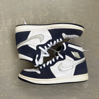 Nike Air Jordan 1 High OG CO.JP "White/Midnight Navy" (2020) (Standard Box)