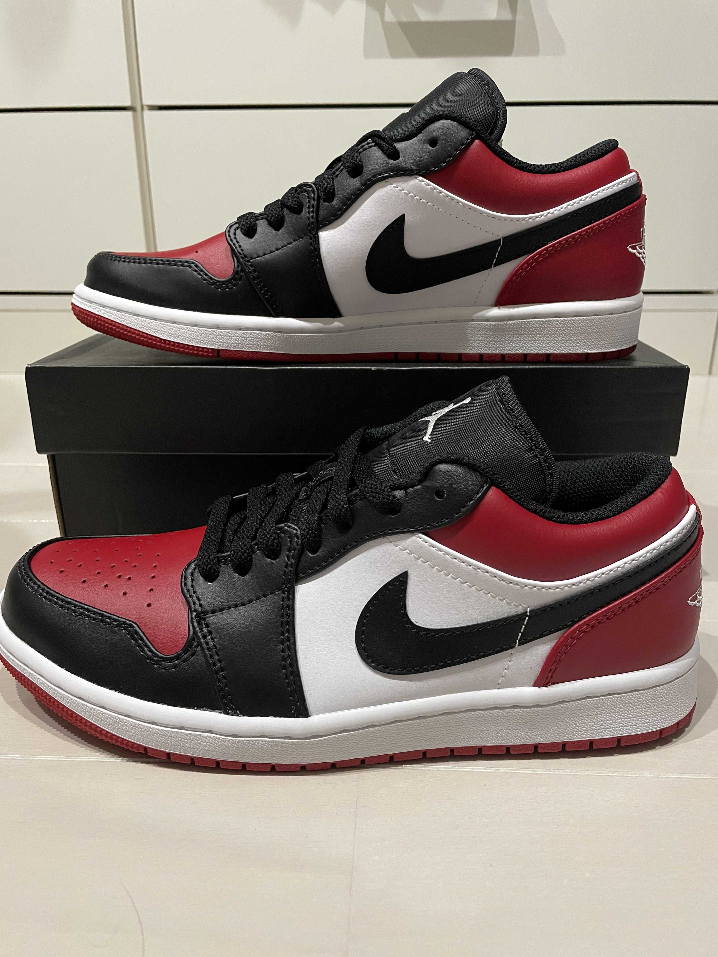 Nike Air Jordan 1 Low "Bred Toe"
