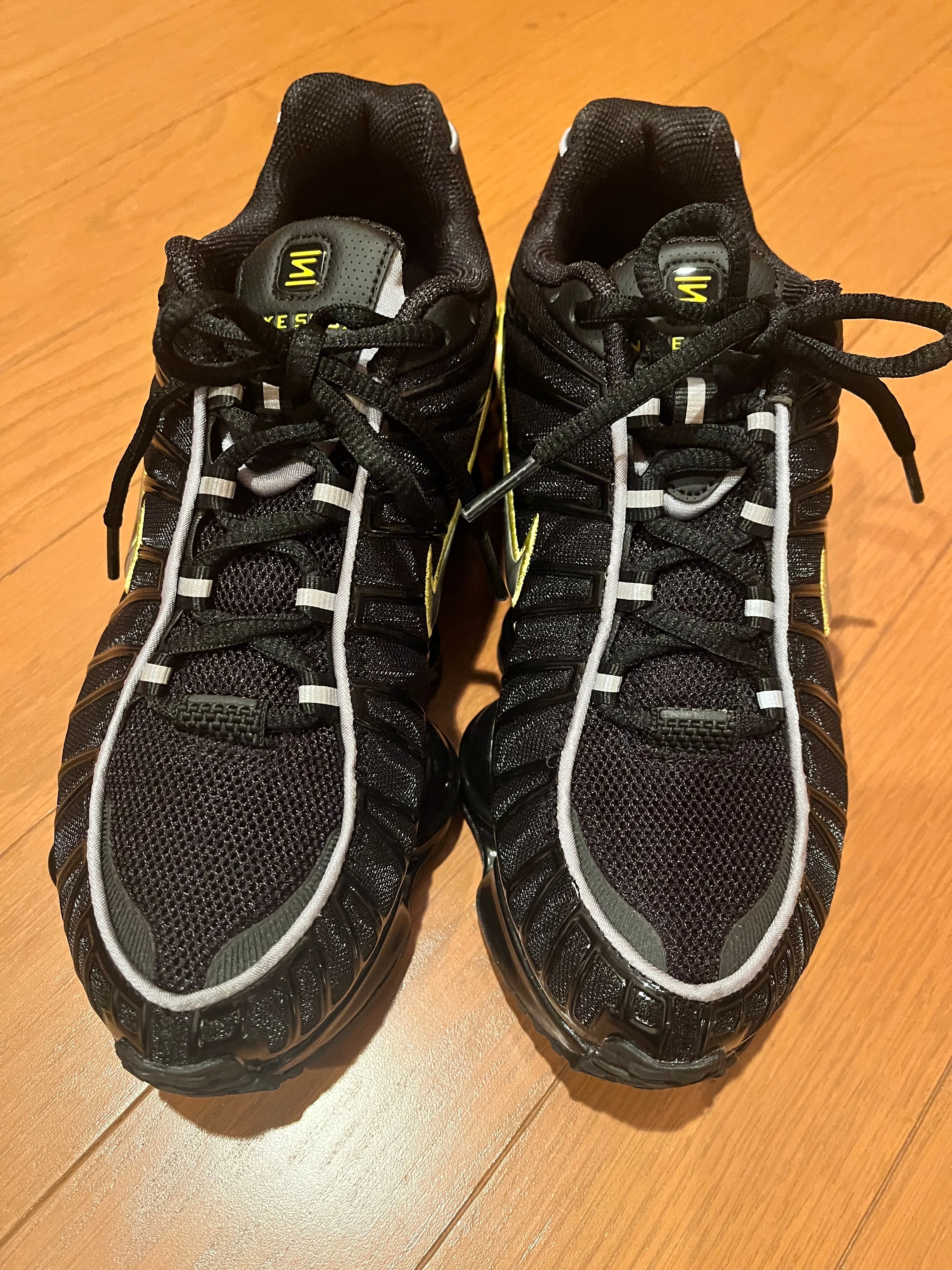 Nike Shox TL "Black/Dynamic Yellow/Metallic Silver"