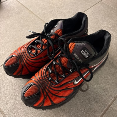 SKEPTA × NIKE AIR MAX TAILWIND V "BLACK/CHROME RED"