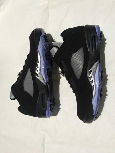 Nike Air Jordan 5 Retro Low Golf "Fire Red/Silver Tongue"