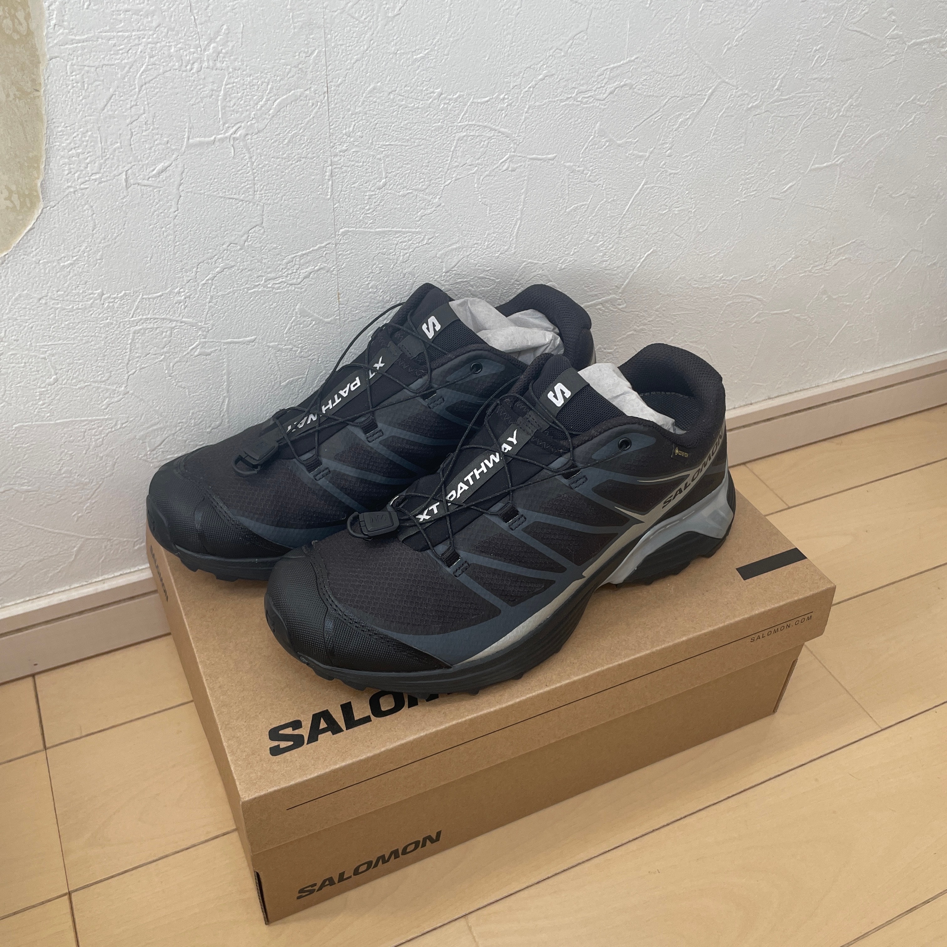 サロモン XTパスウェイ ゴアテックス "ブラック"