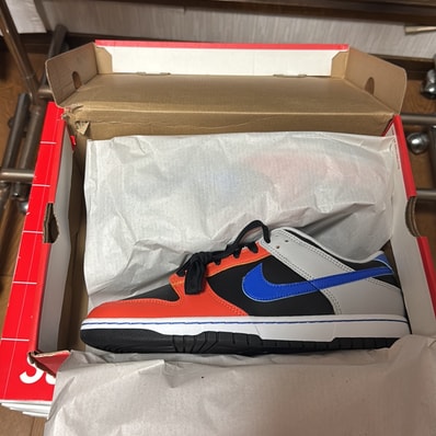 NBA × Nike Dunk Low EMB 75th Anniversary "New York Knicks"