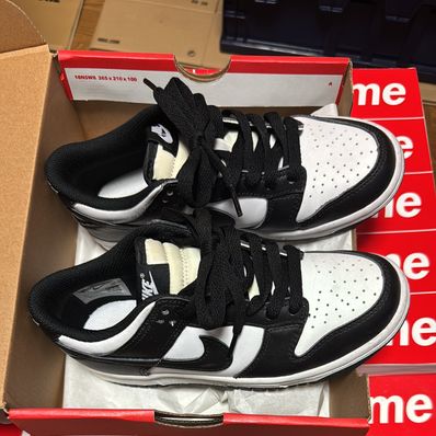 Nike GS Dunk Low "White/Black"