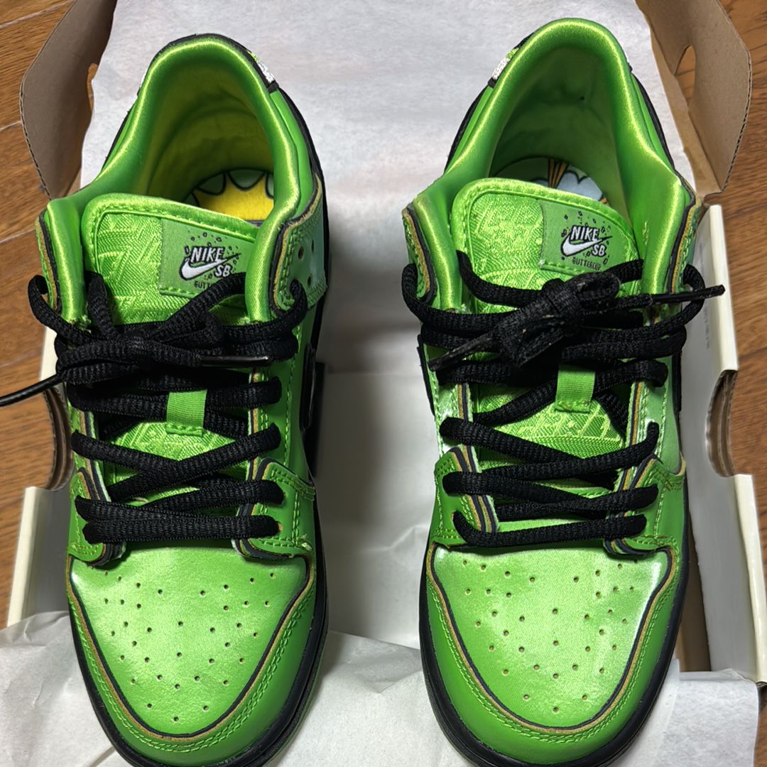 The Powerpuff Girls × Nike SB PS Dunk Low Pro QS "Buttercup"