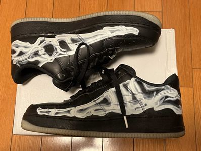 Nike Air Force 1 Low "Black Skeleton"