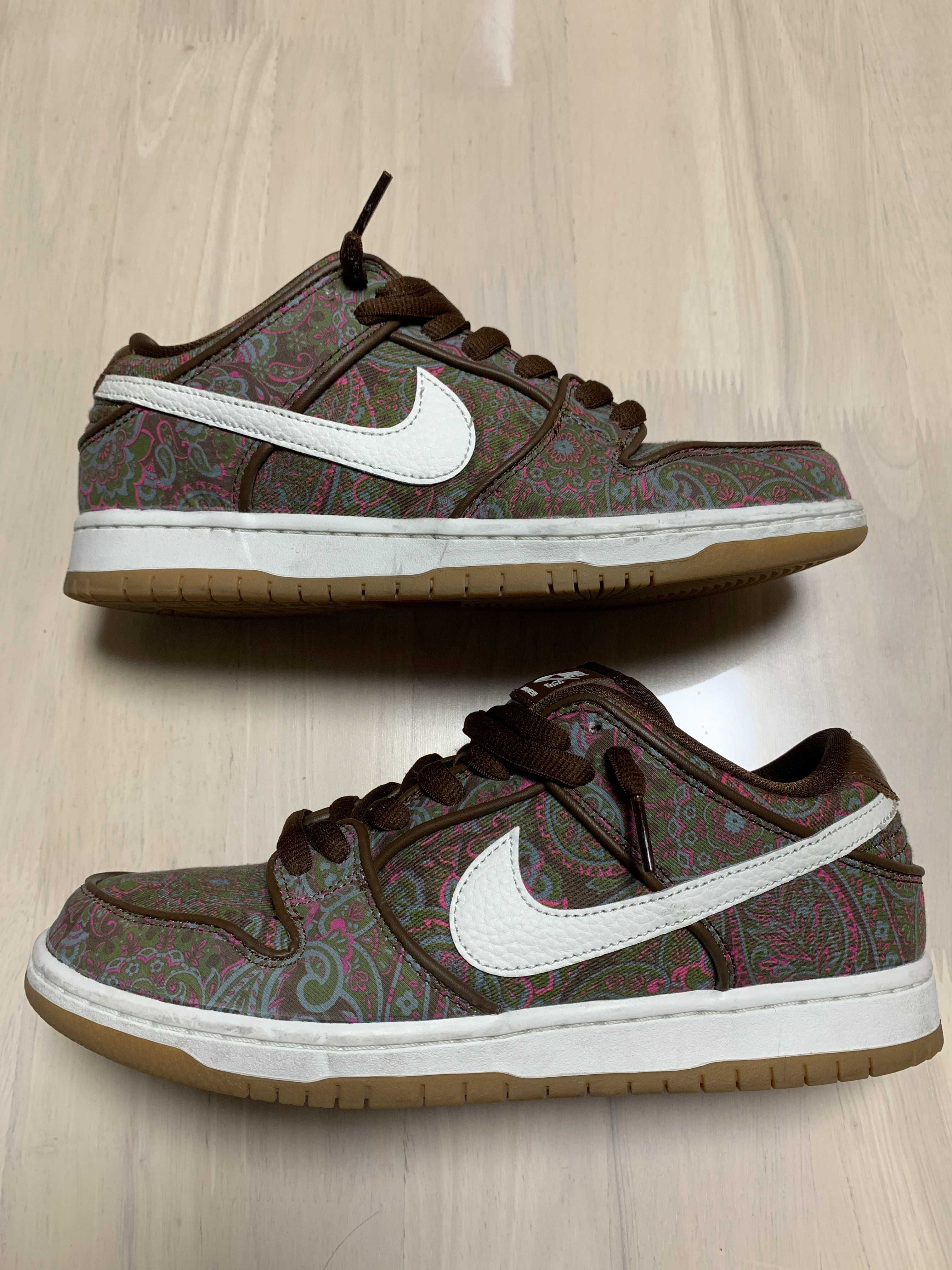 Nike SB Dunk Low PRM "Brown Paisley"