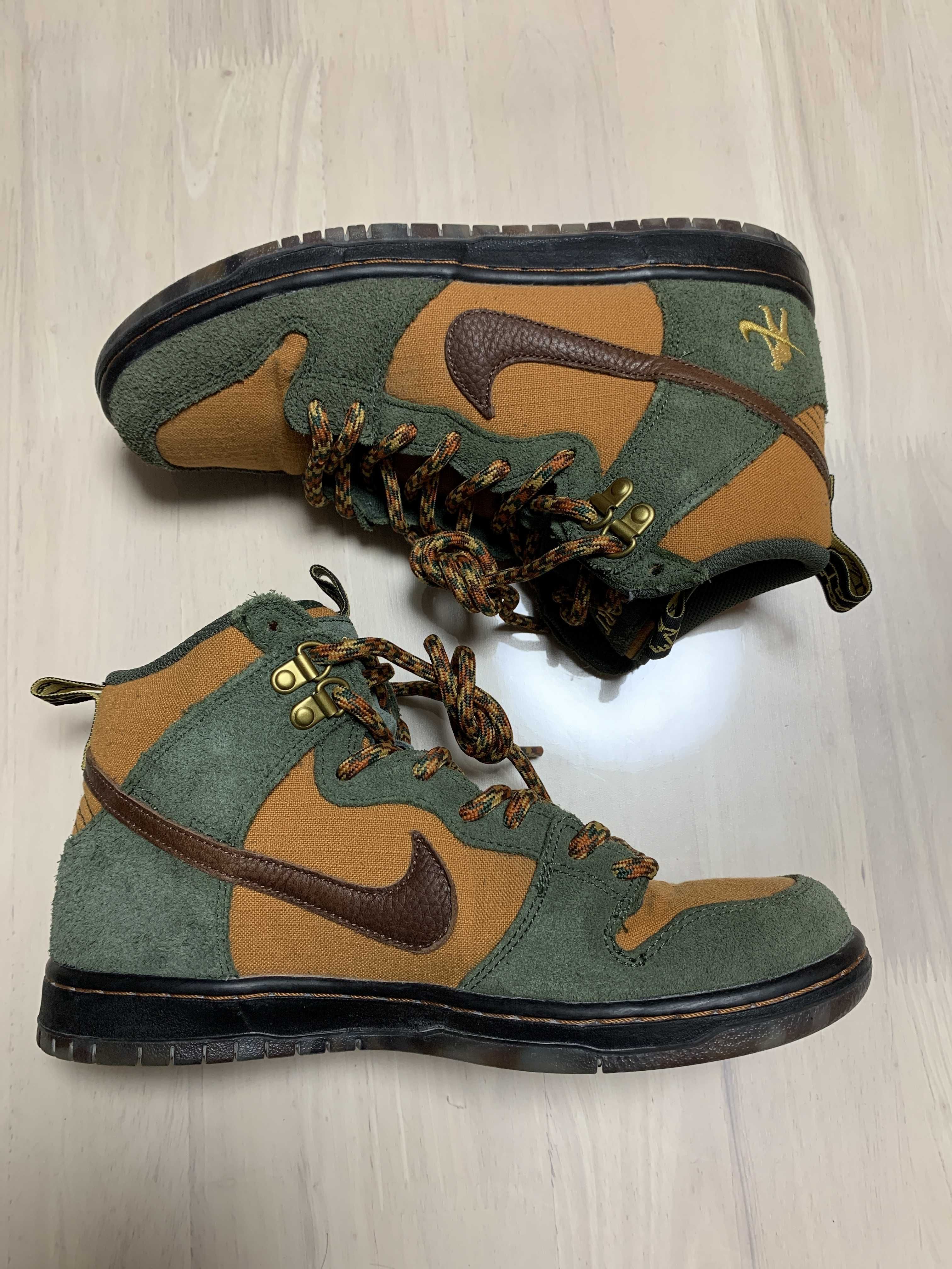 PASS~PORT × Nike SB Dunk High "Work Boot"