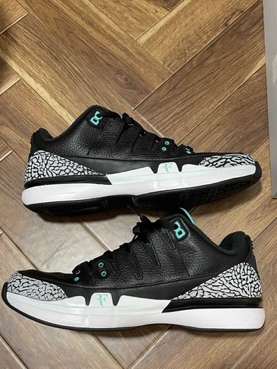 atmos × Nike Zoom Vapor AJ3 "Elephant/Safari"