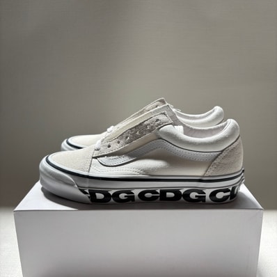 CDG × Vans Old Skool "White"