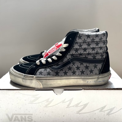 Bianca Chandon × Vault by Vans Sk8-Hi Reissue VLT LX "Black/Gray"