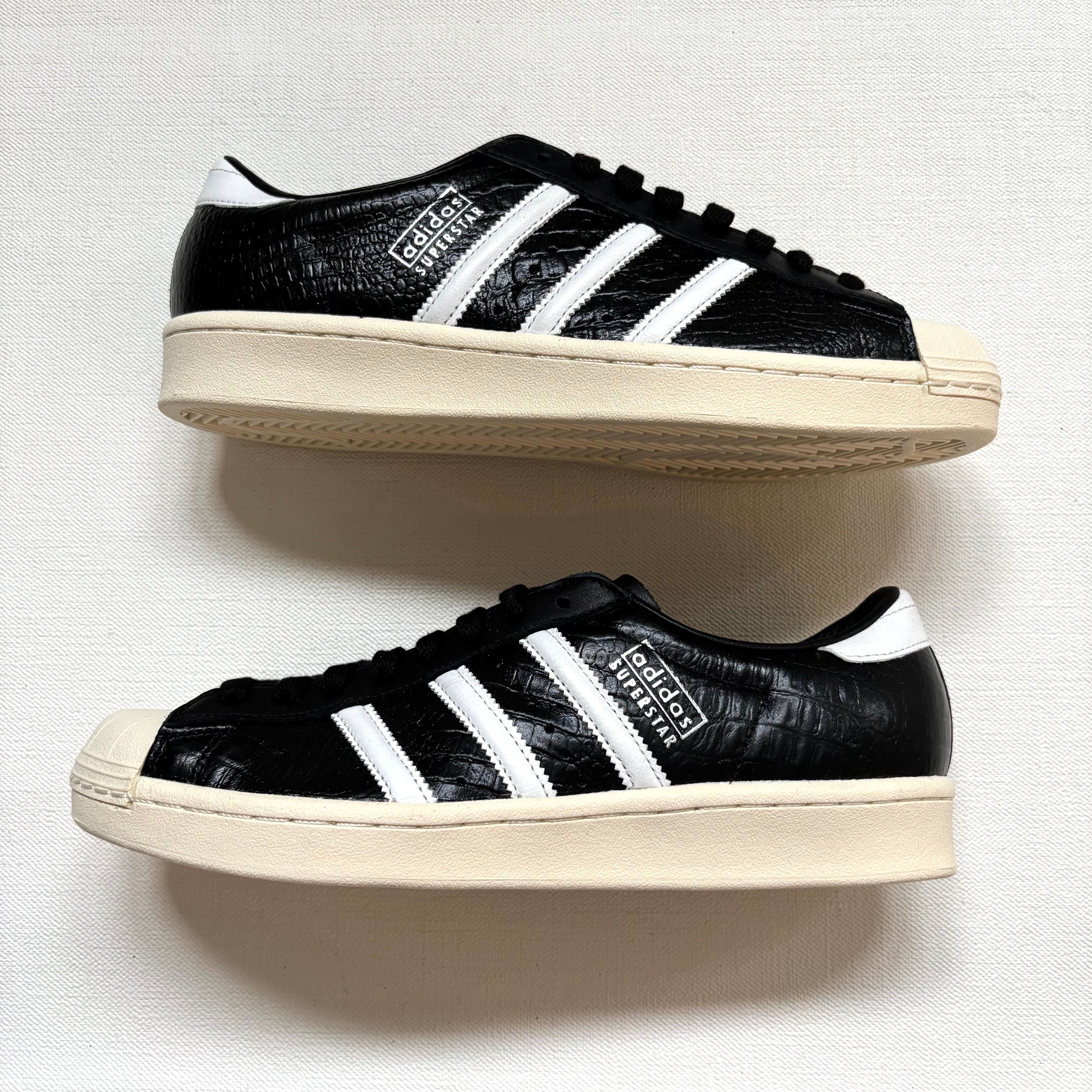 adidas Women's Superstar Vintage "Core Black/Cloud White/Cream White"