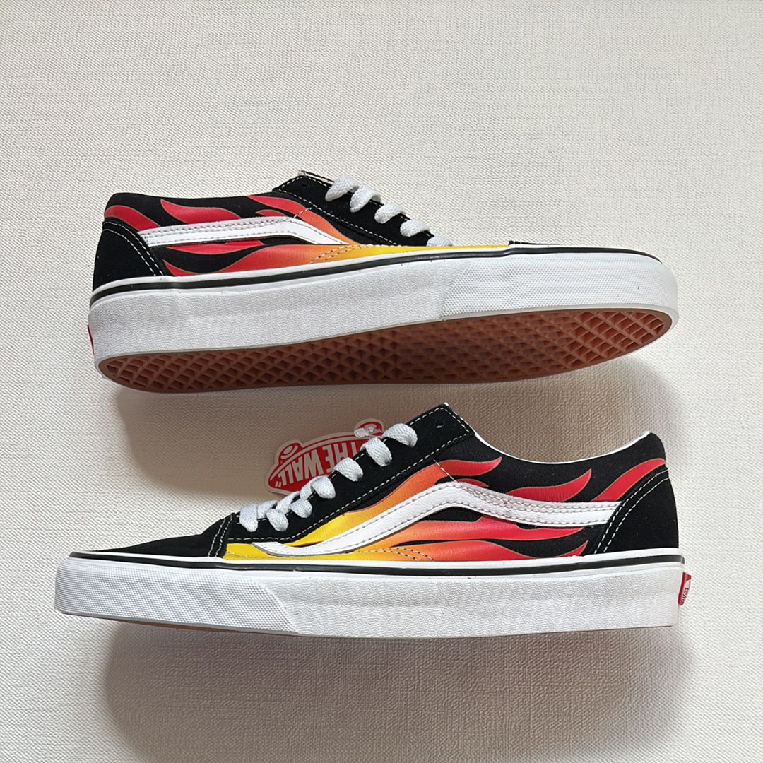 Vans Old Skool Flame "Black/True White"